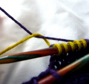 Twisting the yarns 2