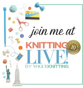 Vogue Knitting Live NYC 2020